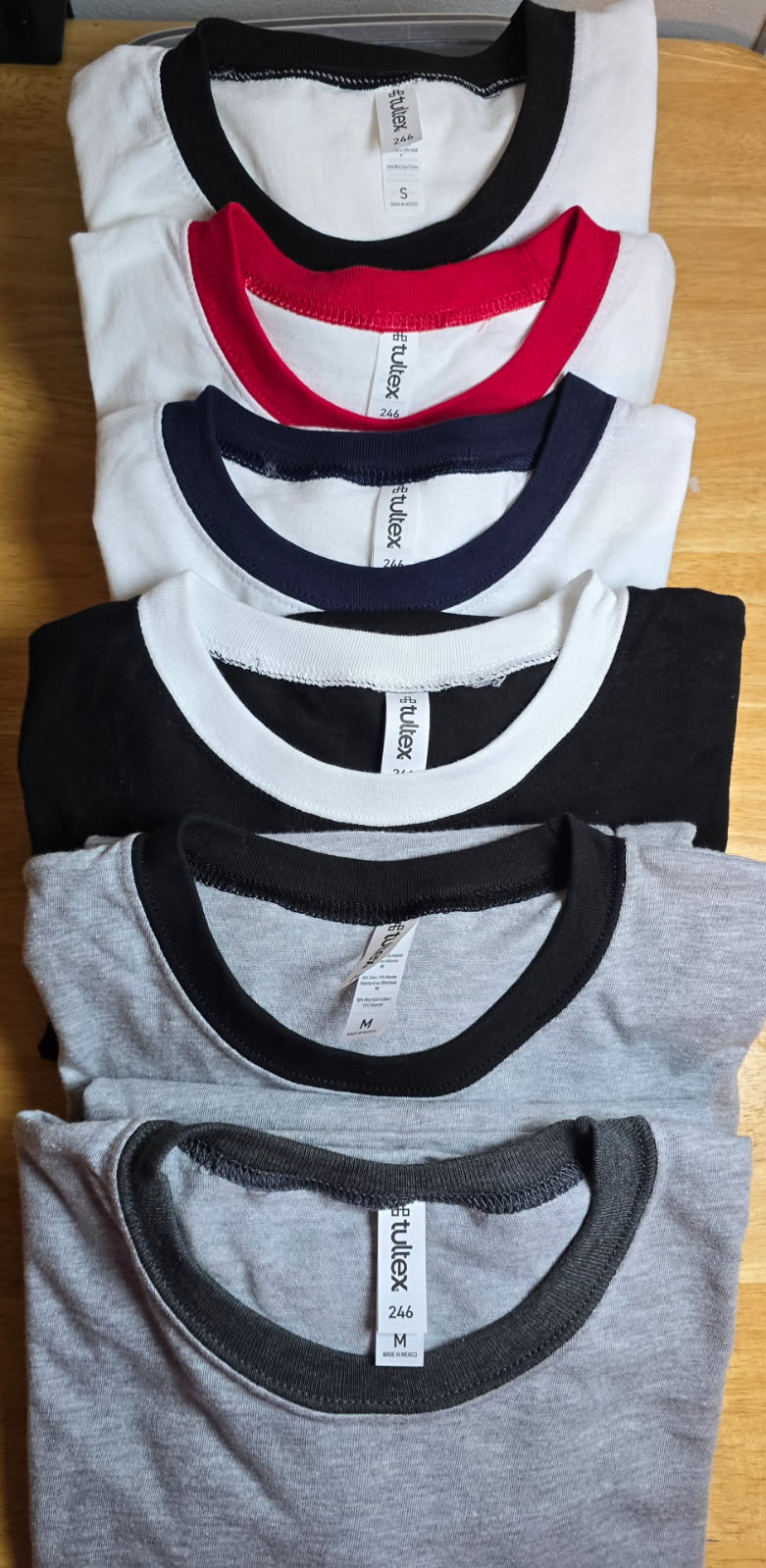 Tultex Ringer Style Graphic T-shirt